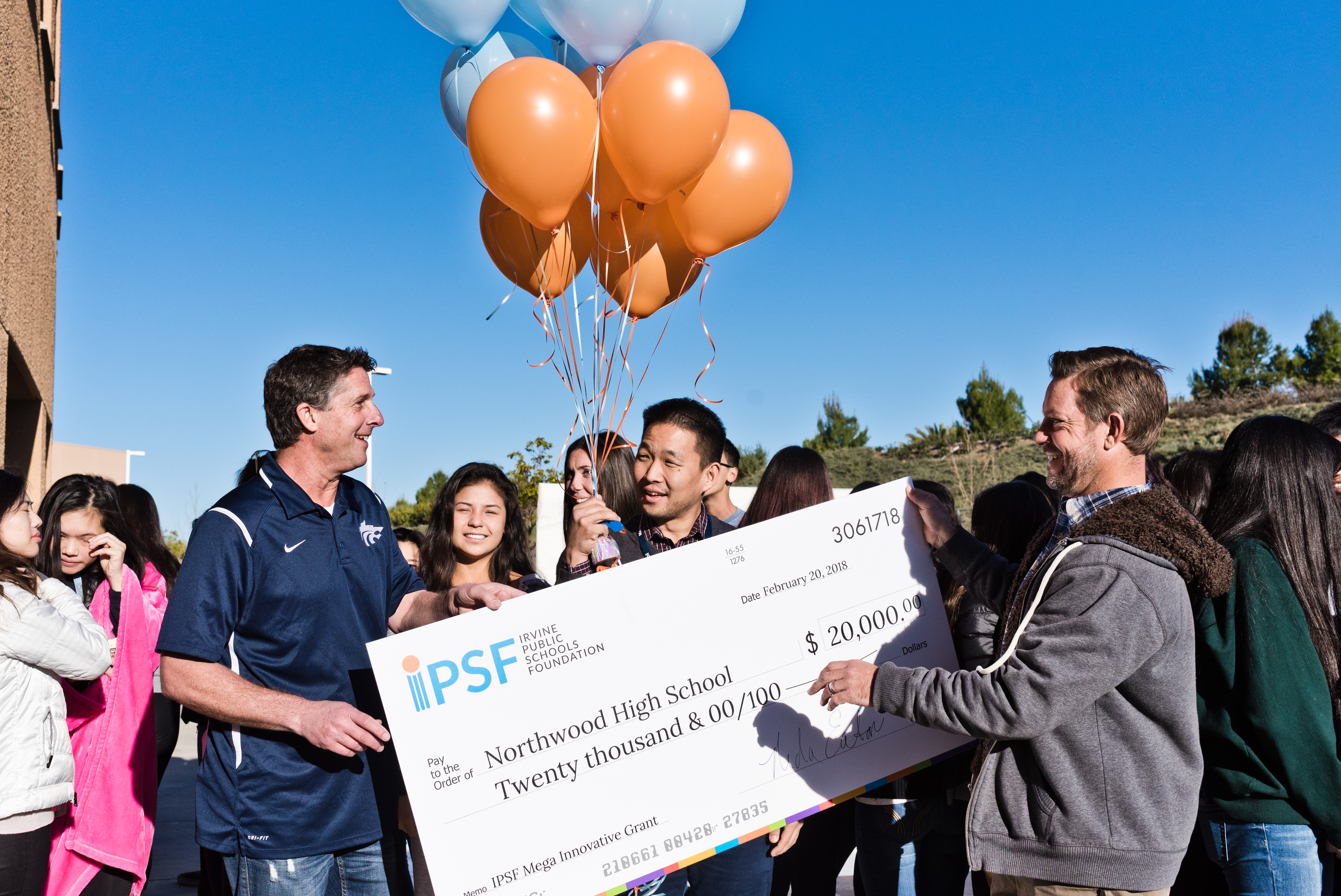 Sandy Banks, Mickey Dickson, and Phil Roh of Northwood High School were awarded an IPSF Mega Innovative Grant for their Forensics Core Program! Photos Courtesy of Lisa Hu Chen